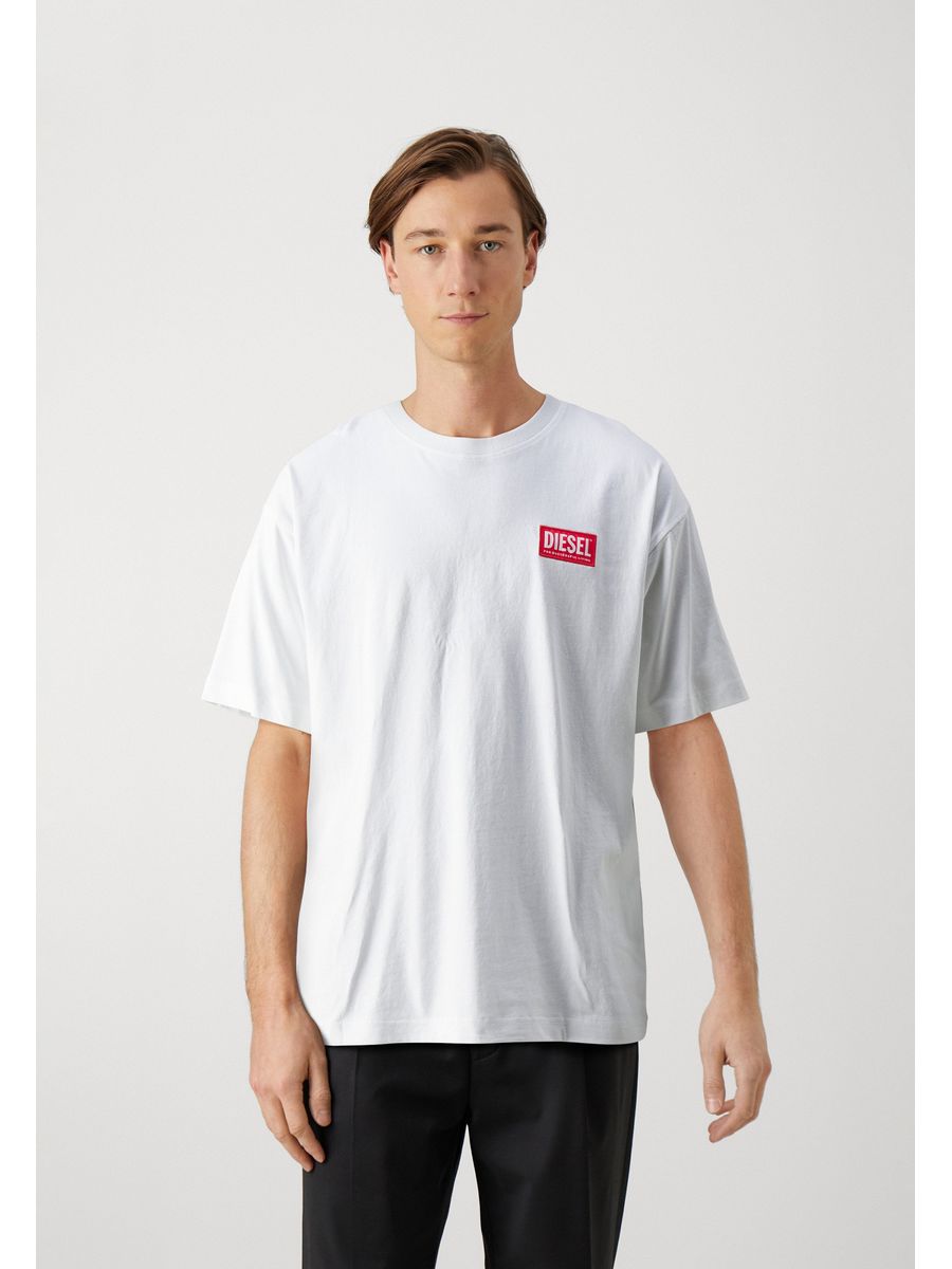 

Футболка мужская DIESEL DI122O0MS белая L, Белый, DI122O0MS