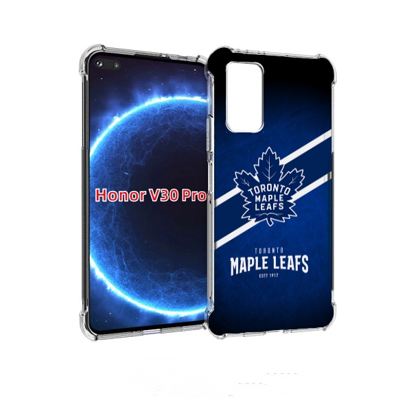 

Чехол бампер MyPads торонто-меипл-лифс для Honor V30 Pro, Прозрачный, Tocco
