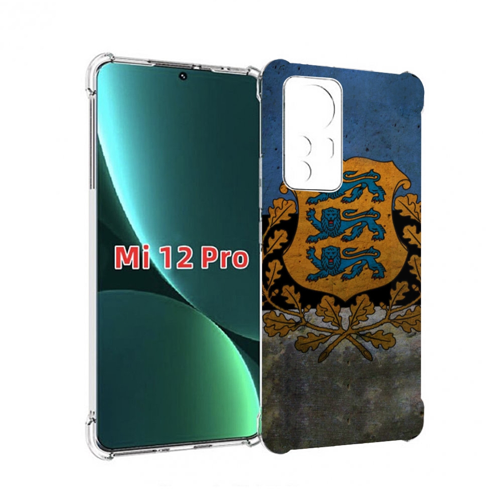 

Чехол MyPads герб флаг эстонии для Xiaomi 12S Pro, Прозрачный, Tocco