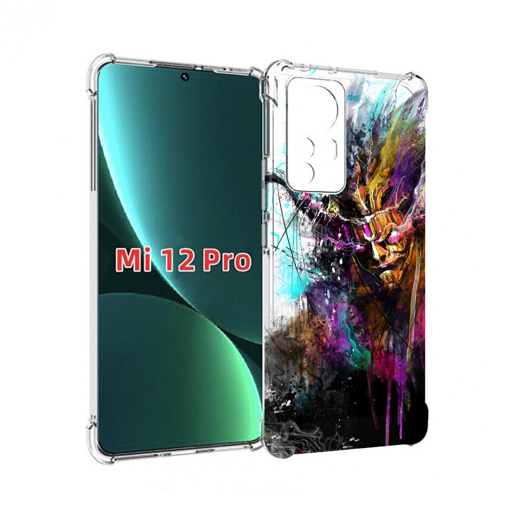 

Чехол MyPads яркий дьявол для Xiaomi 12S Pro, Прозрачный, Tocco