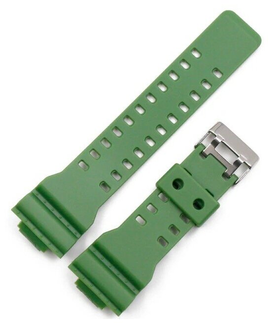 

Ремешок из двух частей унисекс Watch Band GA-100 зеленый, GA-100