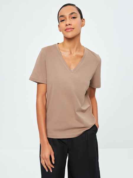 

Футболка женская ZARINA 3123501403 бежевая XL, 3123501403
