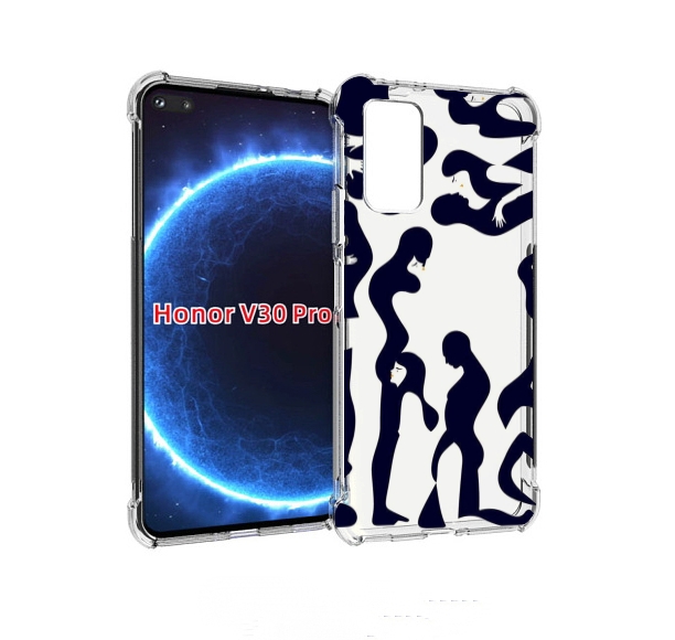 

Чехол бампер MyPads схема-пар для Honor V30 Pro, Прозрачный, Tocco