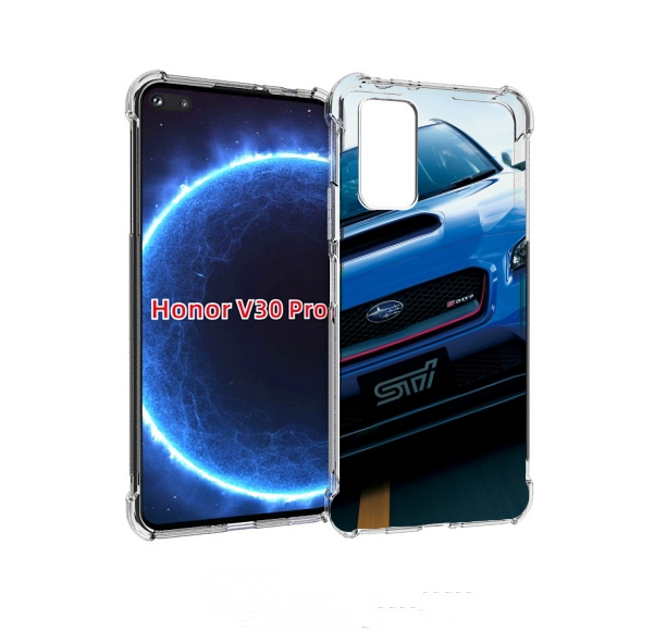 

Чехол бампер MyPads субару subaru 2 для Honor V30 Pro, Прозрачный, Tocco
