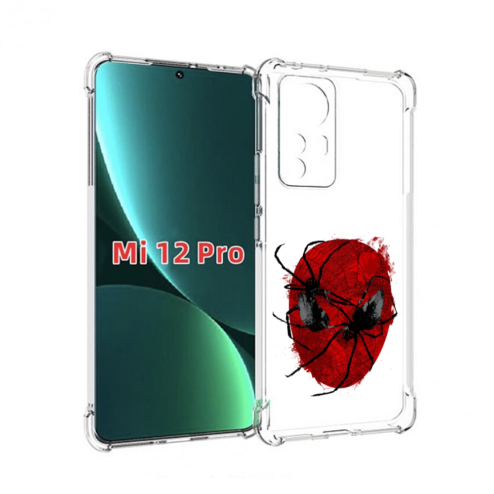 

Чехол MyPads человек паук для Xiaomi 12S Pro, Прозрачный, Tocco
