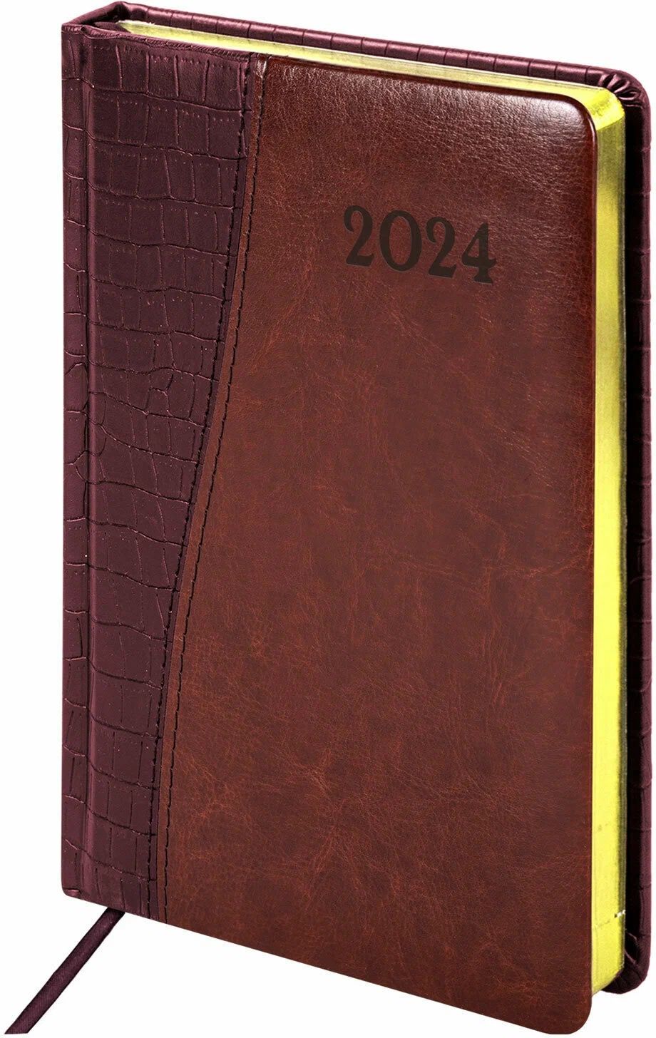 

Ежедневник датированный 2024 Brauberg Cayman, А5 138x213 мм,