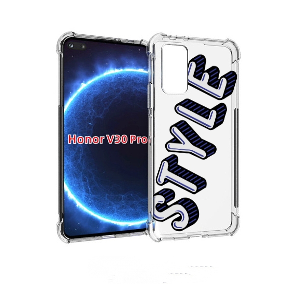

Чехол бампер MyPads стиль для Honor V30 Pro, Прозрачный, Tocco