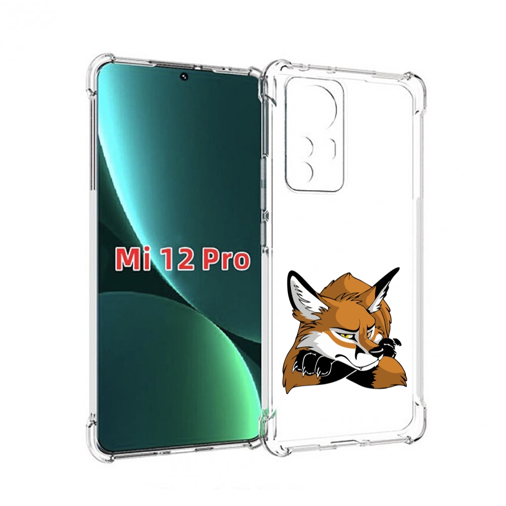 

Чехол MyPads фокс для Xiaomi 12S Pro, Прозрачный, Tocco