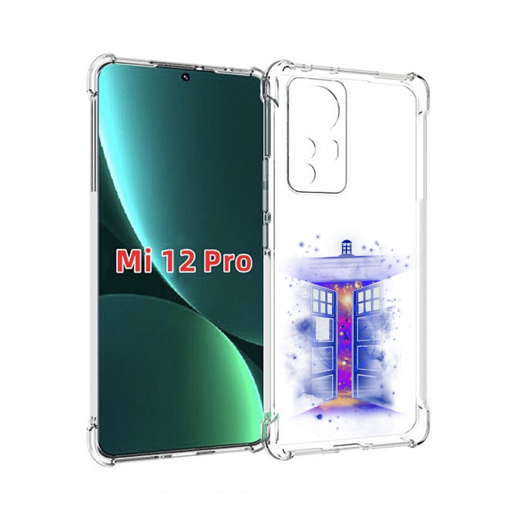 

Чехол MyPads фиолетовый уголок абстракция для Xiaomi 12S Pro, Прозрачный, Tocco