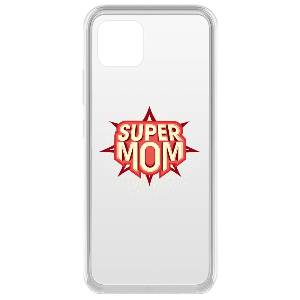 

Чехол-накладка Krutoff Clear Case Супер Мама для Realme C11