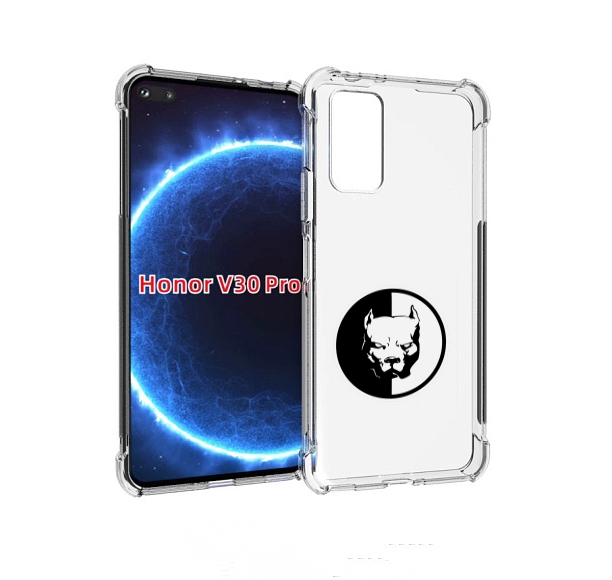 

Чехол бампер MyPads смотра мужской для Honor V30 Pro, Прозрачный, Tocco