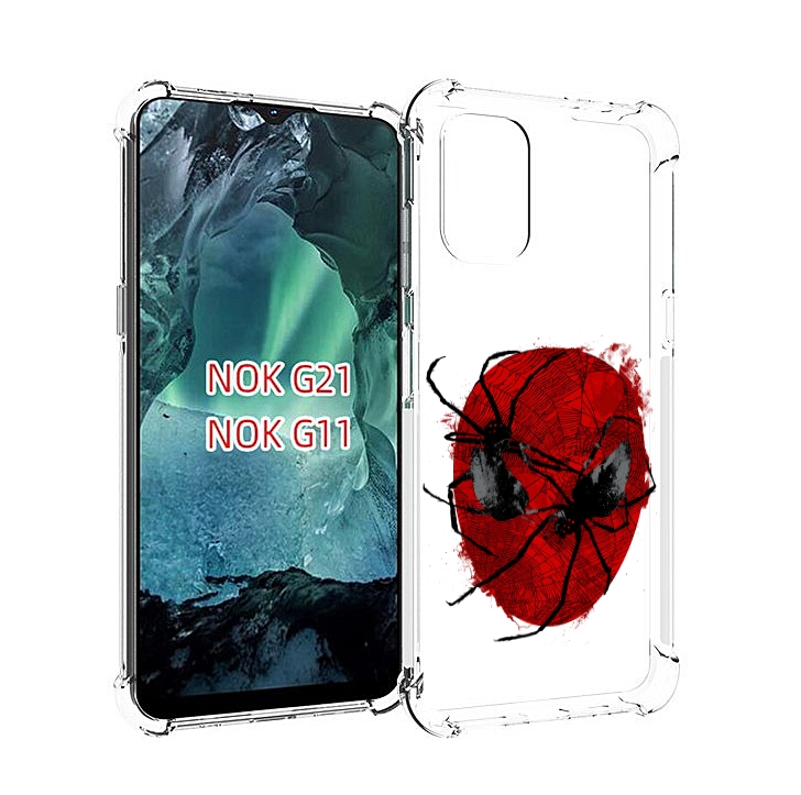 

Чехол Mypads Человек Паук Для Nokia G11/G21, Прозрачный, Tocco