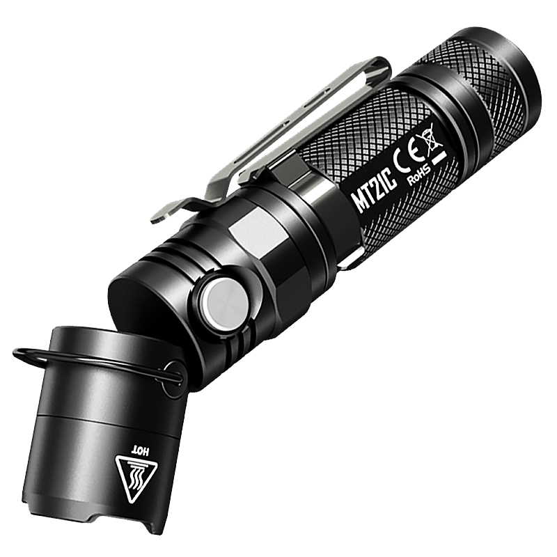 фото Ручной фонарь nitecore mt21c, черный [17373]