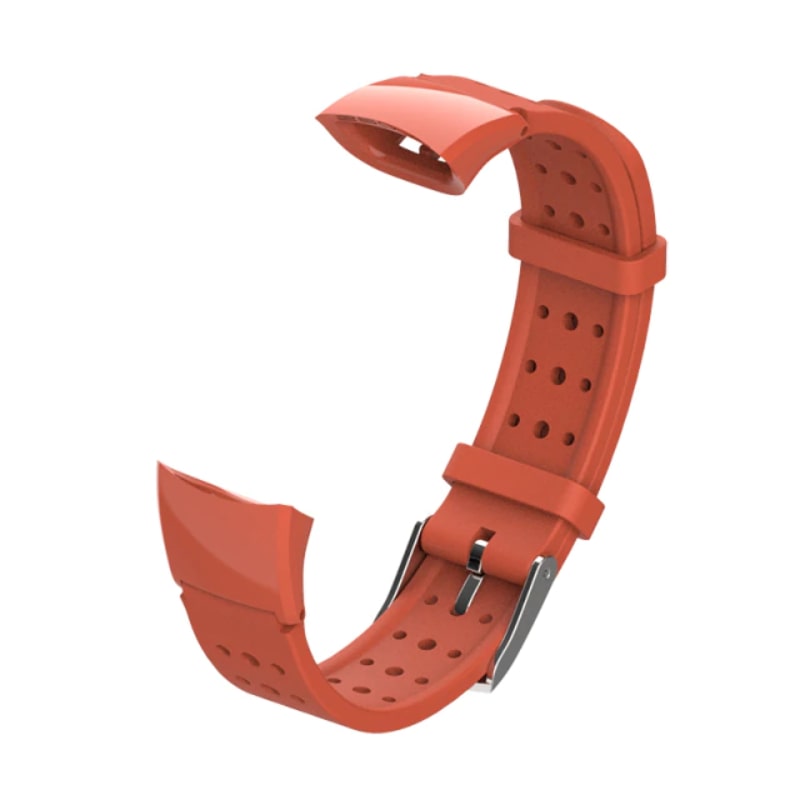 

Ремешок силиконовый Mijobs для Honor Band 4 / Band 5 с перфорацией (кирпичный, Band 4 / Band 5