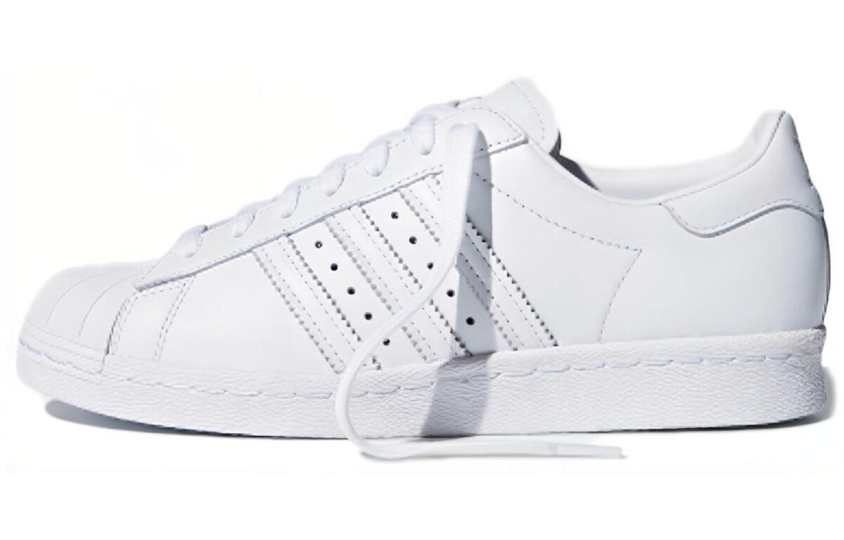 

Кеды унисекс Adidas Superstar 80s белые 38 EU, Белый, Superstar 80s