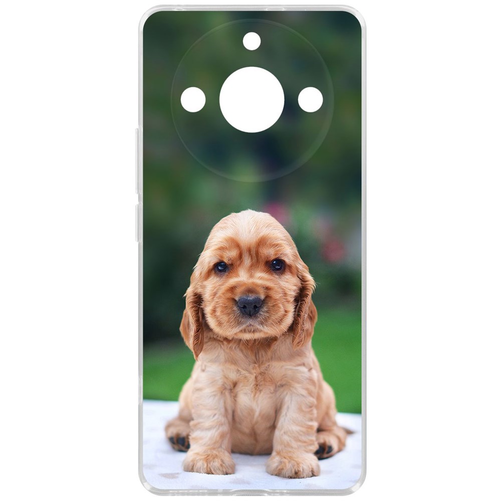 

Чехол-накладка Krutoff Clear Case Щенок кокер-спаниеля для Realme 11 Pro+, Прозрачный