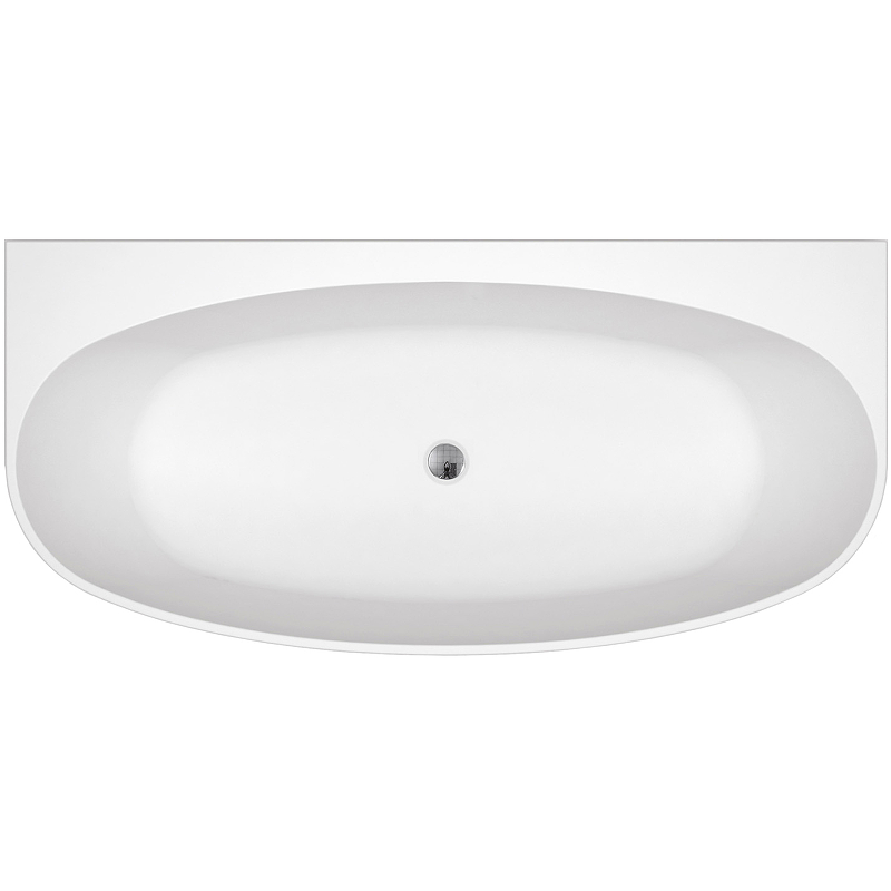 фото Акриловая ванна без перелива belbagno bb83-1500-w0