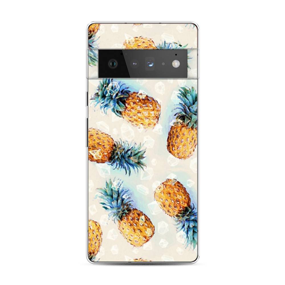 

Чехол Awog на Google Pixel 6 Pro "Ананасы", Разноцветный, 270950-3