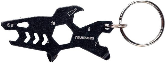 

Брелок-мультитул для ножей/мультитулов Munkees (2537) черный