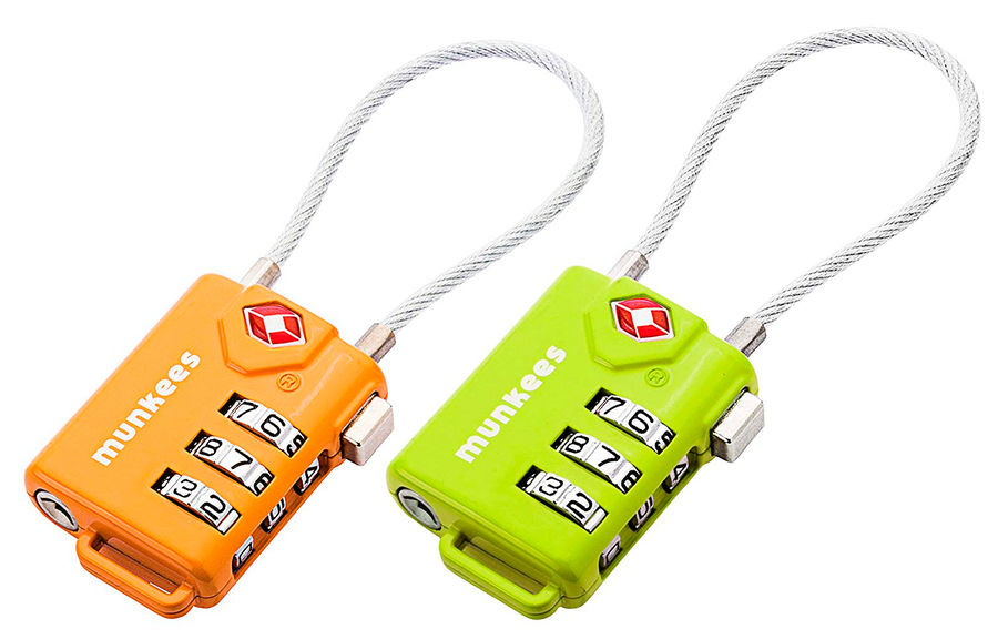 фото Замок munkees cable combination lock (3609) д.100мм ш.33мм в.14мм