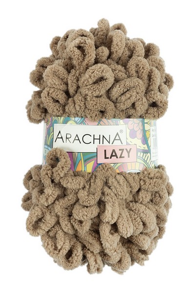 

Пряжа ARACHNA LAZY 100% микрополиэстер 5 шт. х 100 г 8.5 м цв. №08 св.коричневый L, Lazy