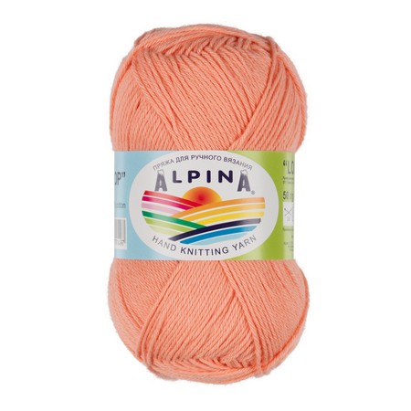 

Пряжа ALPINA LOLLIPOP 10 шт. в упак. цвет коралловый LOLLIPOP-10, 175 м от, Розовый