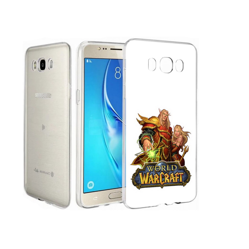 

Чехол MyPads Tocco для Samsung Galaxy J7 варкрафт2, Прозрачный, Tocco
