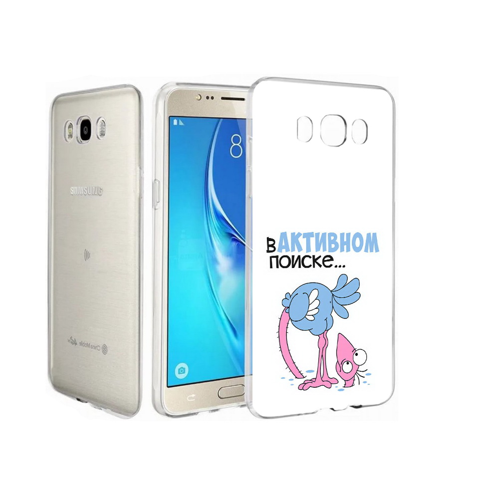 

Чехол MyPads Tocco для Samsung Galaxy J7 в активном поиске, Прозрачный, Tocco