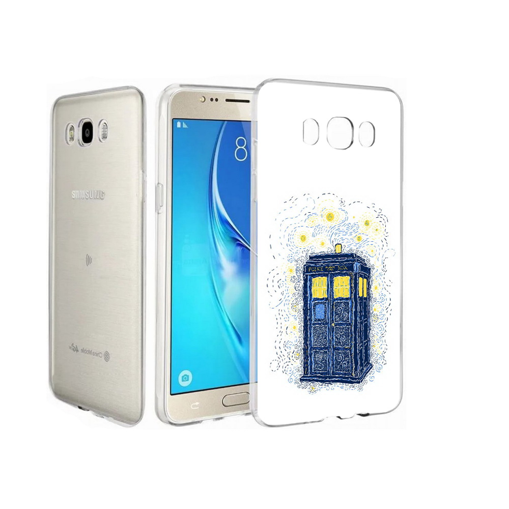 

Чехол MyPads Tocco для Samsung Galaxy J7 будка рисунок, Прозрачный, Tocco