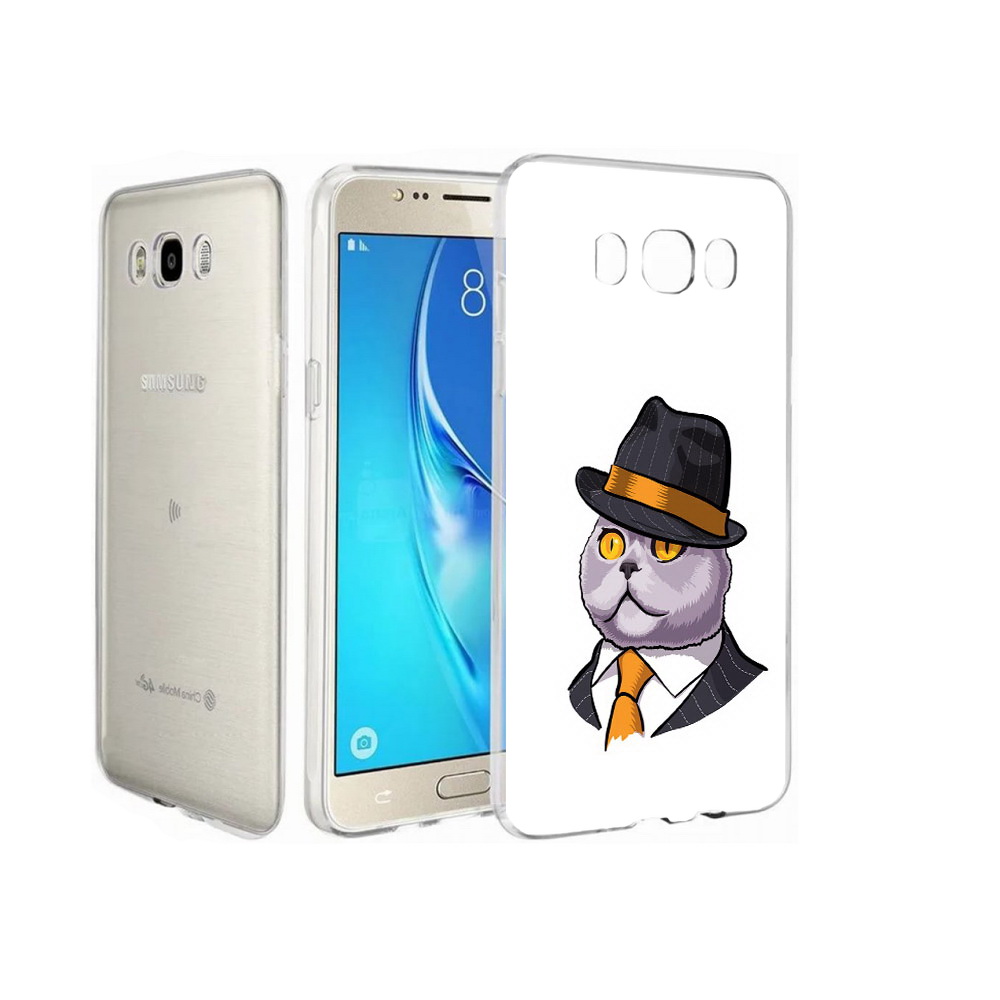 

Чехол MyPads Tocco для Samsung Galaxy J7 британец, Прозрачный, Tocco