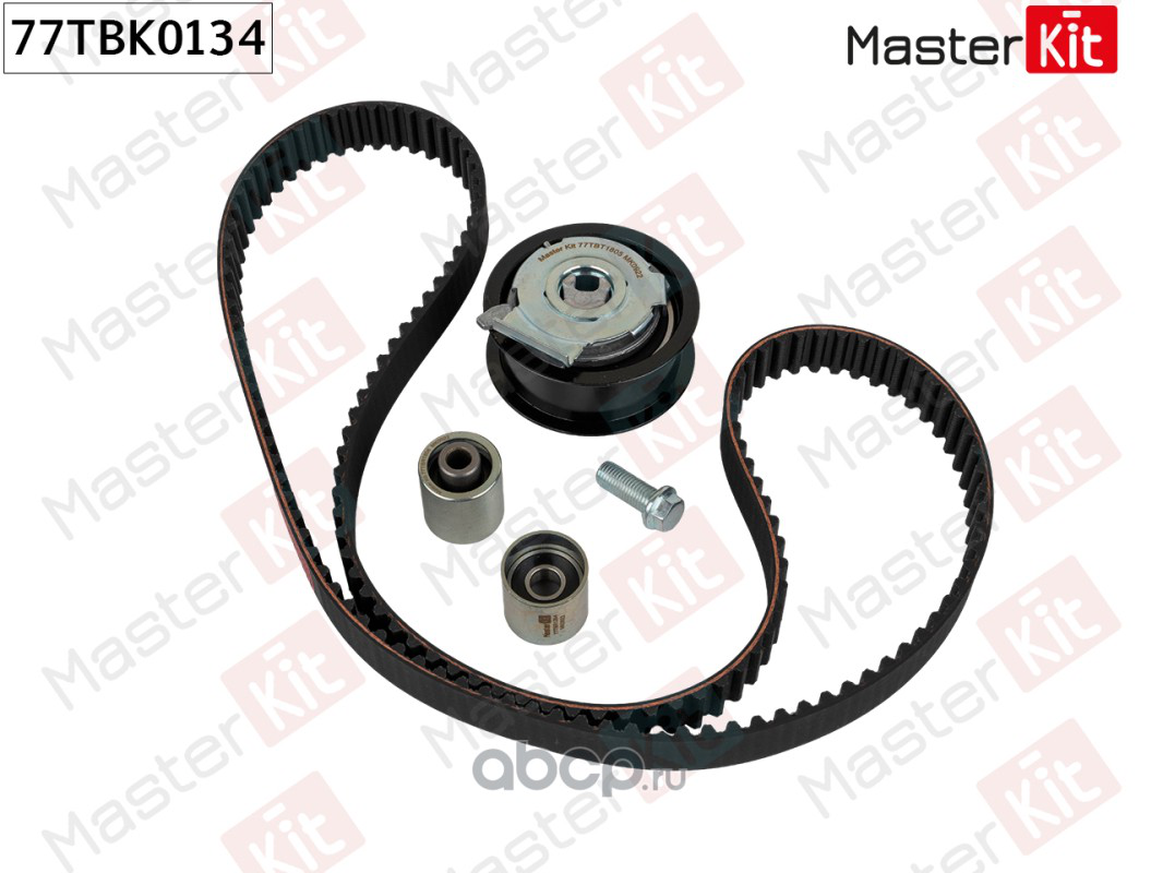 

77TBK0134 Комплект ремня ГРМ Audi A3 (8L1) 1996 - 2006 MASTERKIT 77tbk0134