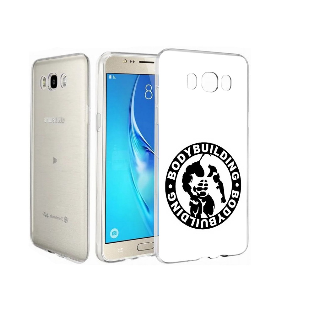

Чехол MyPads Tocco для Samsung Galaxy J7 бодибилдинг, Прозрачный, Tocco
