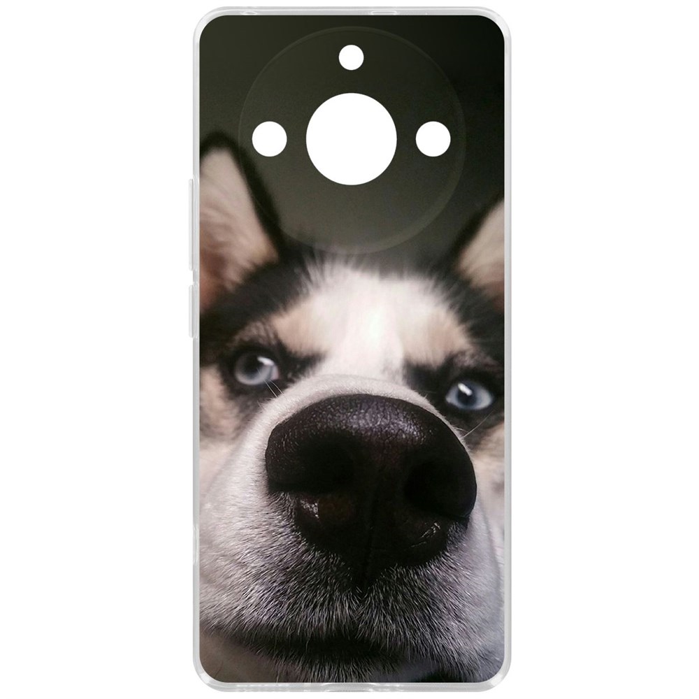 

Чехол-накладка Krutoff Clear Case Нос для Realme 11 Pro+, Прозрачный