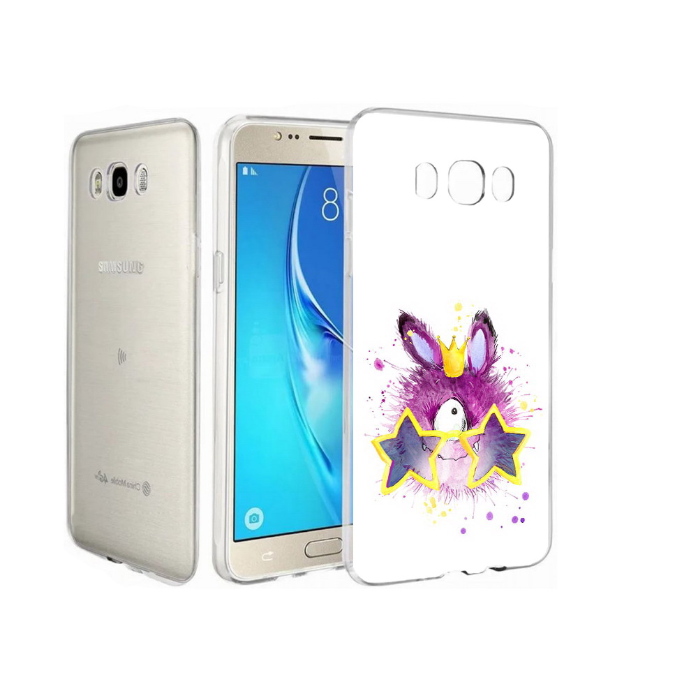 

Чехол MyPads Tocco для Samsung Galaxy J7 Шуршуля, Прозрачный, Tocco