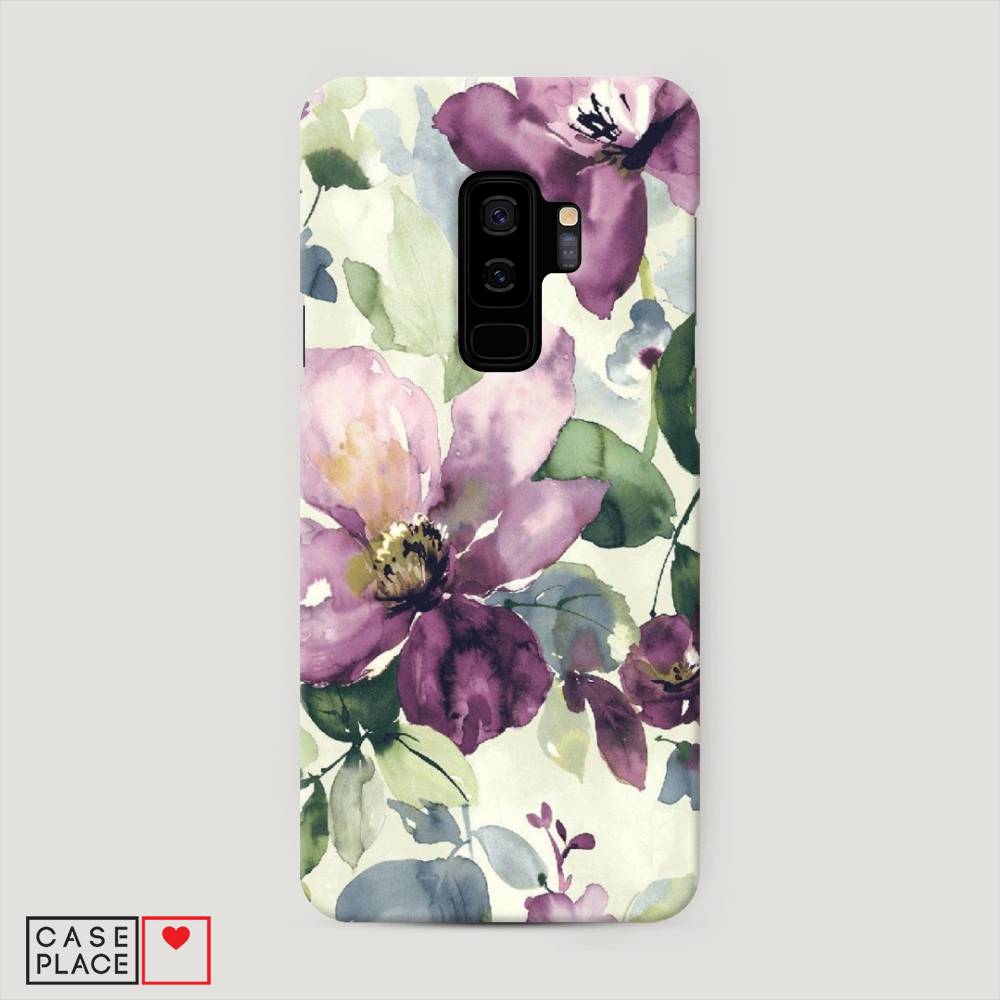 

Чехол Awog "Сиреневые цветы-акварель" для Samsung Galaxy S9 +, 25820-7