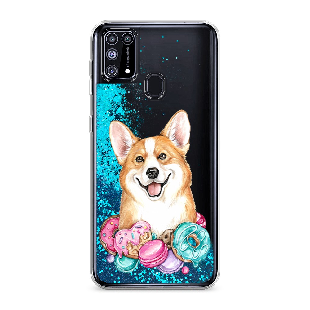 

Чехол Awog на Samsung Galaxy M31 / Самсунг M31 "Корги и сладости", 2100793-1