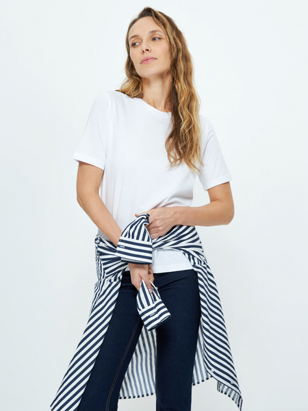 

Футболка женская ZARINA 3123501401 белая XS, 3123501401