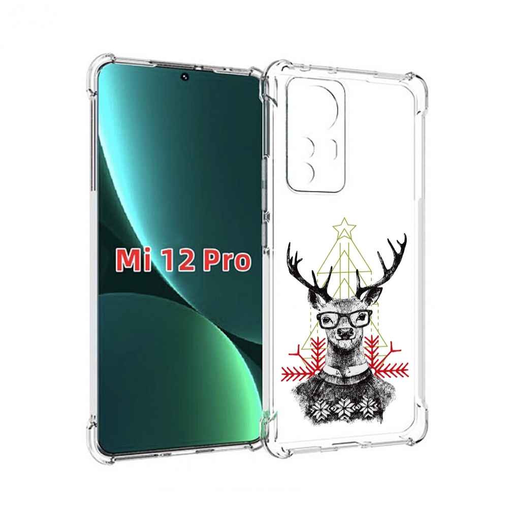 

Чехол MyPads умный олень для Xiaomi 12S Pro, Прозрачный, Tocco