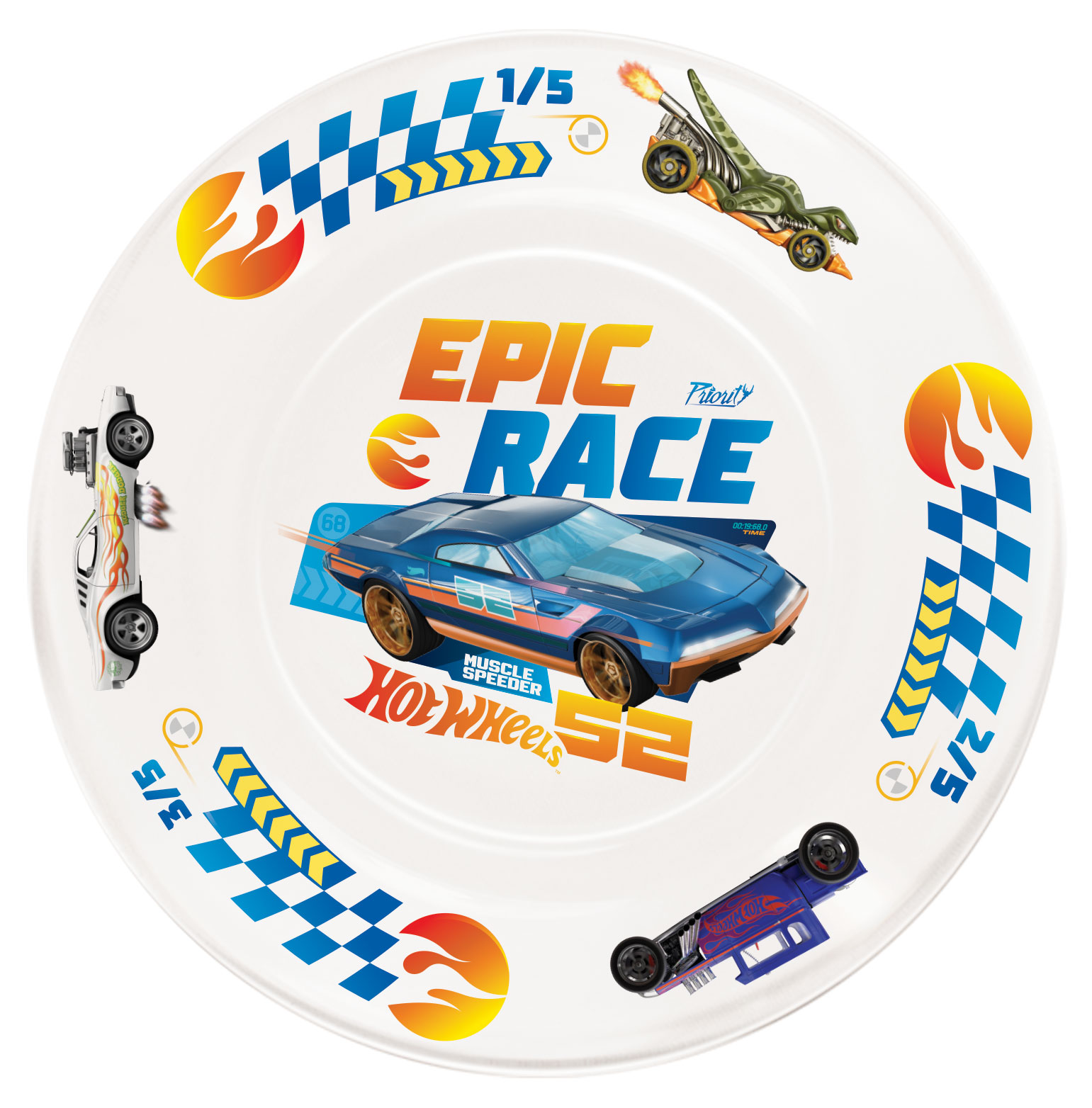 

Тарелка малая PrioritY "Hot Wheels. Epic race", 20 см