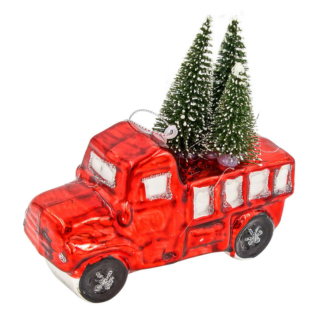 

Елочная игрушка Европа Автомобиль красная 12 x 8 x 5 см