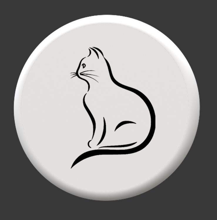 

№908 Наклейка (Черные) Sticker, Art Blong B0000031