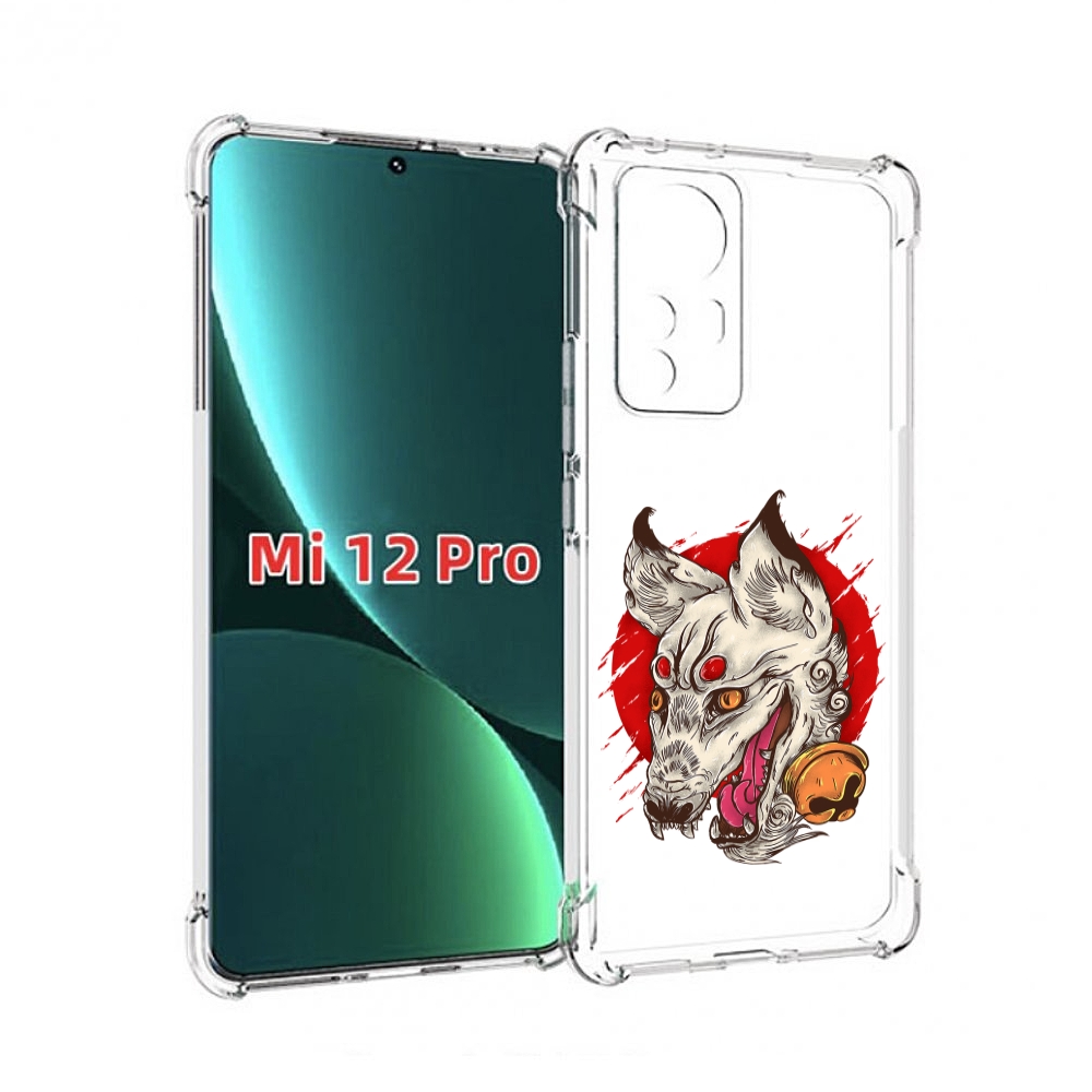 

Чехол MyPads страшная собака для Xiaomi 12S Pro, Прозрачный, Tocco
