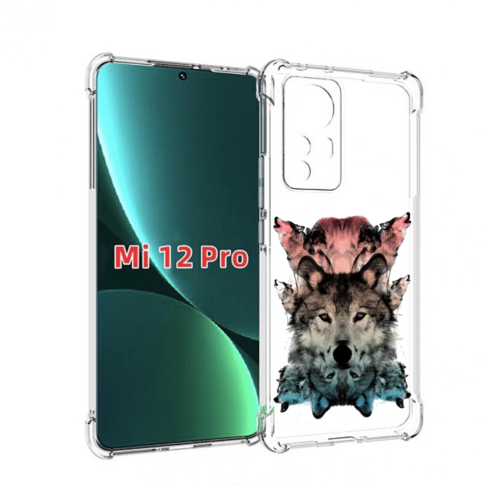 

Чехол MyPads стая для Xiaomi 12S Pro, Прозрачный, Tocco