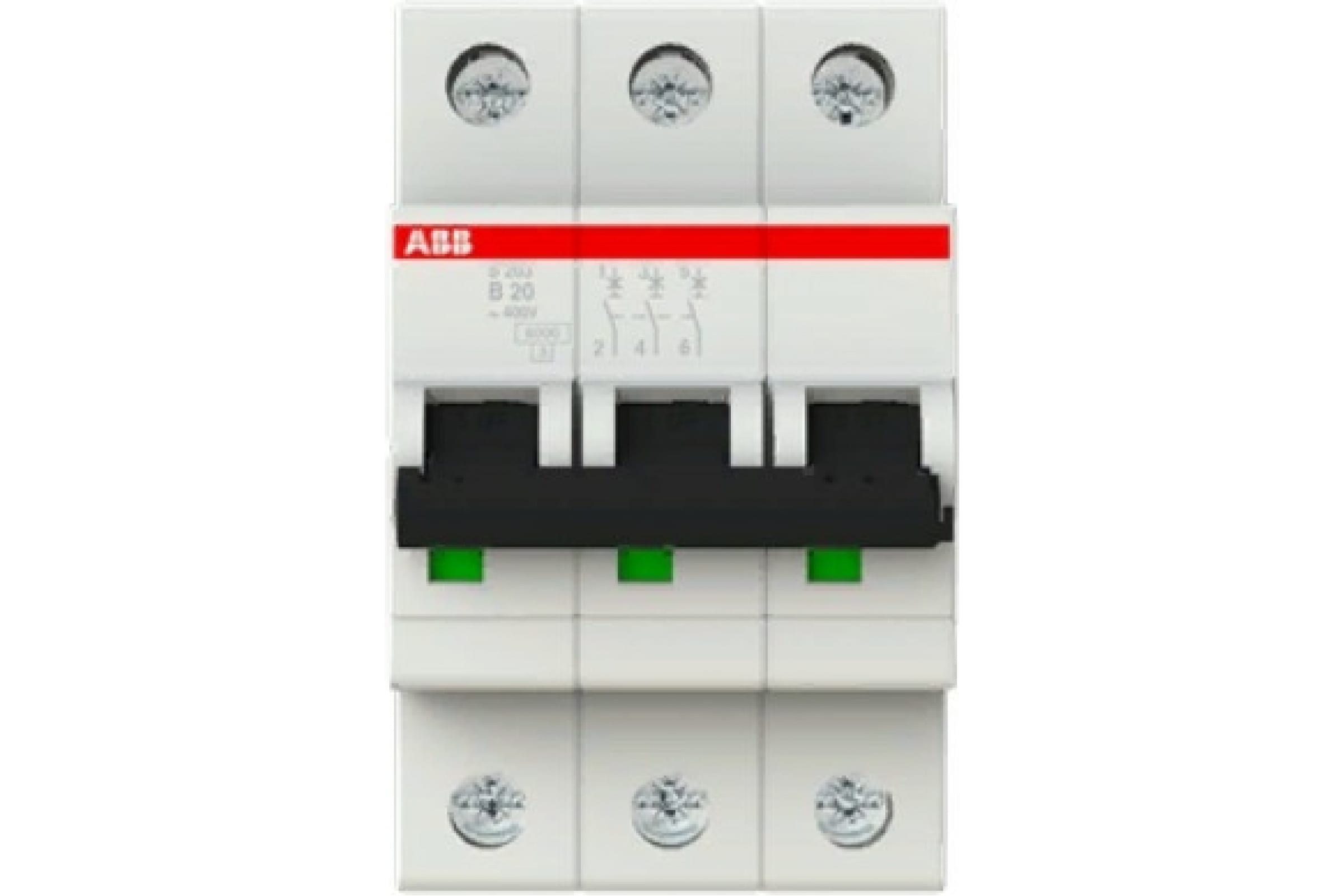 

Автоматический выключатель ABB S203 3P 25А 6kA 2CDS253001R0255