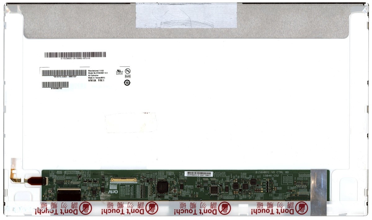 Матрица OEM для ноутбука B156HB01 v.0 (10014018V)