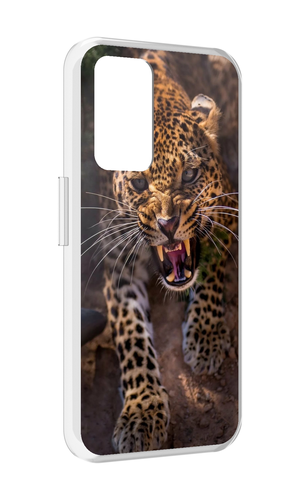 

Чехол MyPads Злой-гепард для Realme GT Neo3T, Прозрачный, Tocco