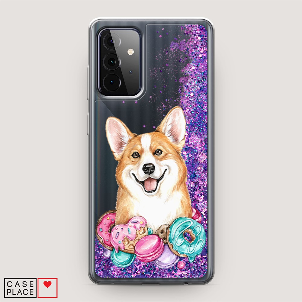 

Чехол Awog на Samsung Galaxy A72 / Самсунг A72 "Корги и сладости", Разноцветный, 2101992-1