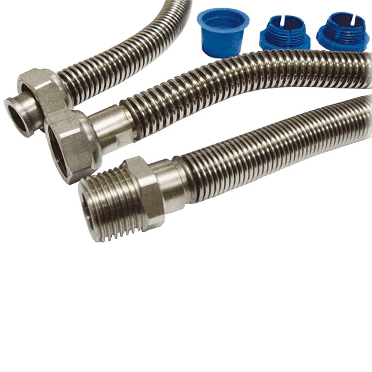 

Подводка для газа Tuboflex m1/2-h1/2 4 м, Серебристый