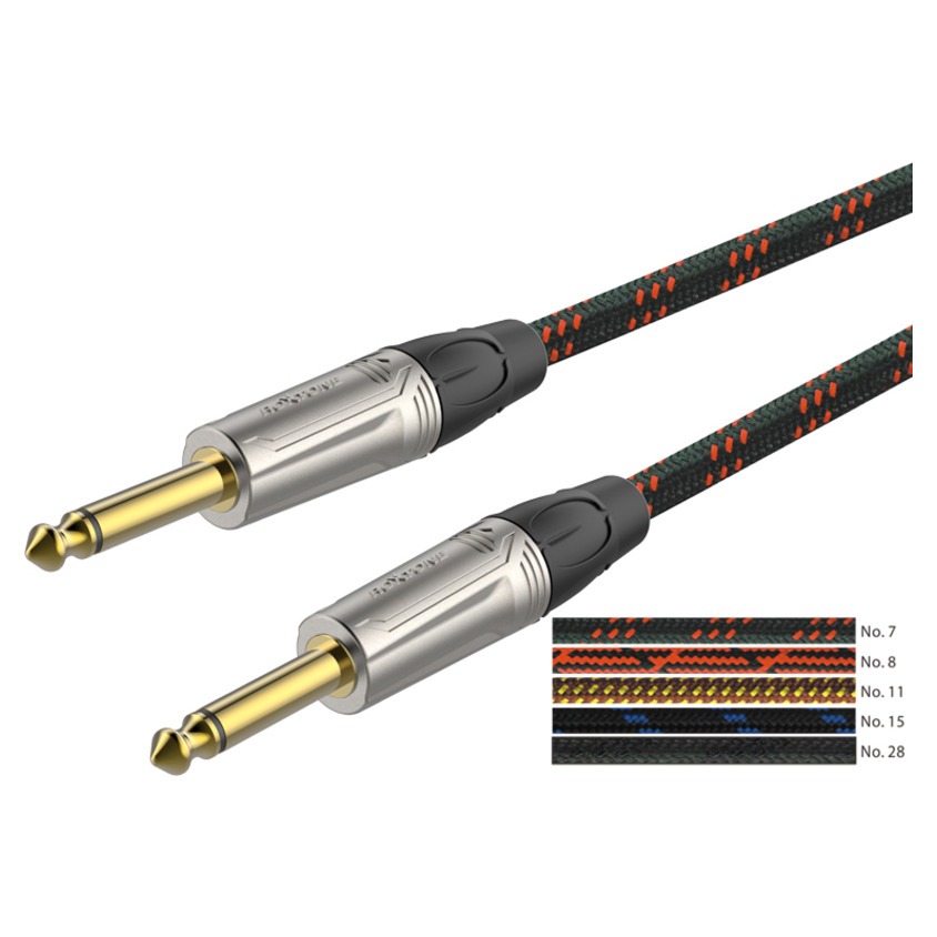 

Кабель аудио 1xJack - 1xJack Roxtone TGJJ300-15/3 3.0m, Синий;черный, TGJJ300-15/3 3.0m
