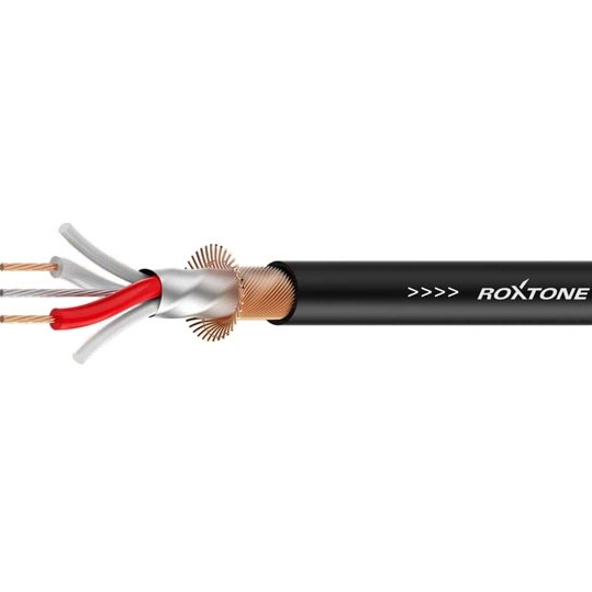 

Кабель Roxtone DMX DMX001/100 Black 100 м, Черный, DMX001/100 Black (100м.)